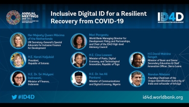 Embedded thumbnail for Inclusive Digital ID for a Resilient Recovery from COVID-19